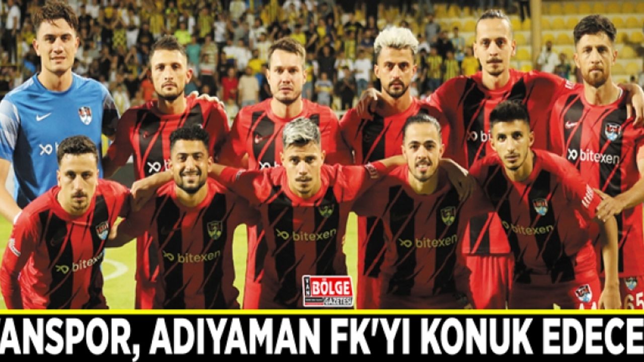 Vanspor, Adıyaman FK'yı konuk edecek