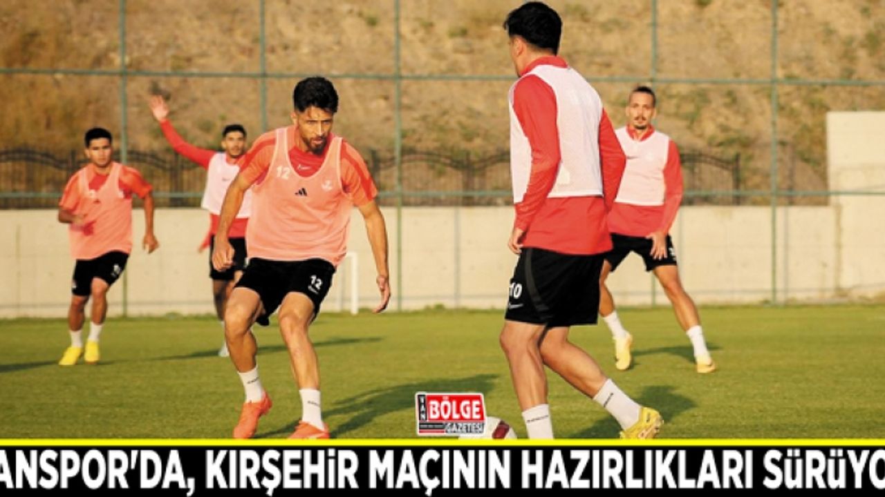 Vanspor'da, Kırşehir maçının hazırlıkları sürüyor