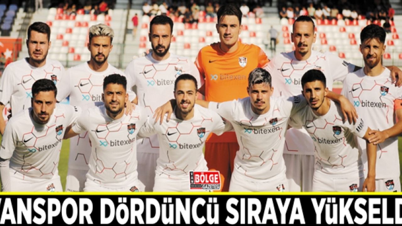 Vanspor dördüncü sıraya yükseldi