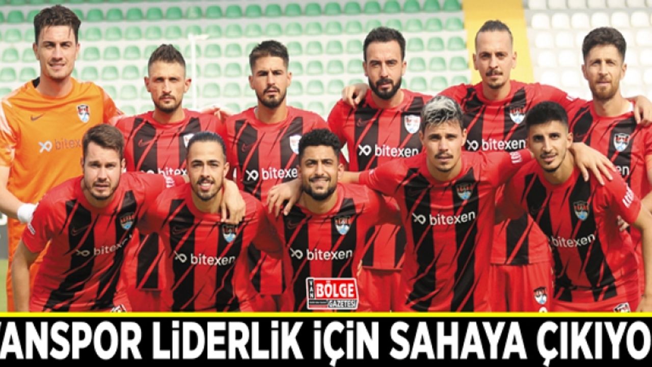 Vanspor liderlik için sahaya çıkıyor