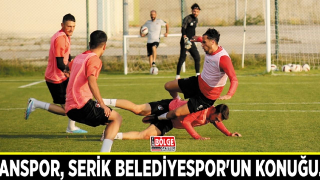 Vanspor, Serik Belediyespor'un konuğu…