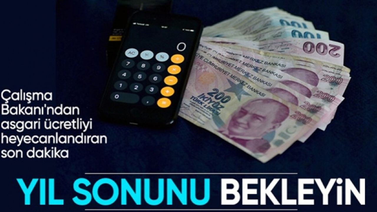 Vedat Işıkhan'dan asgari ücret açıklaması: Yıl sonunda önemli bir mesaimiz var