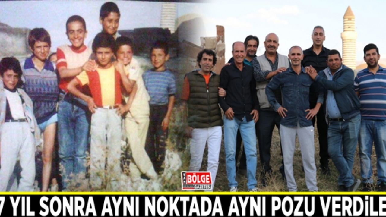 37 yıl sonra aynı noktada aynı pozu verdiler