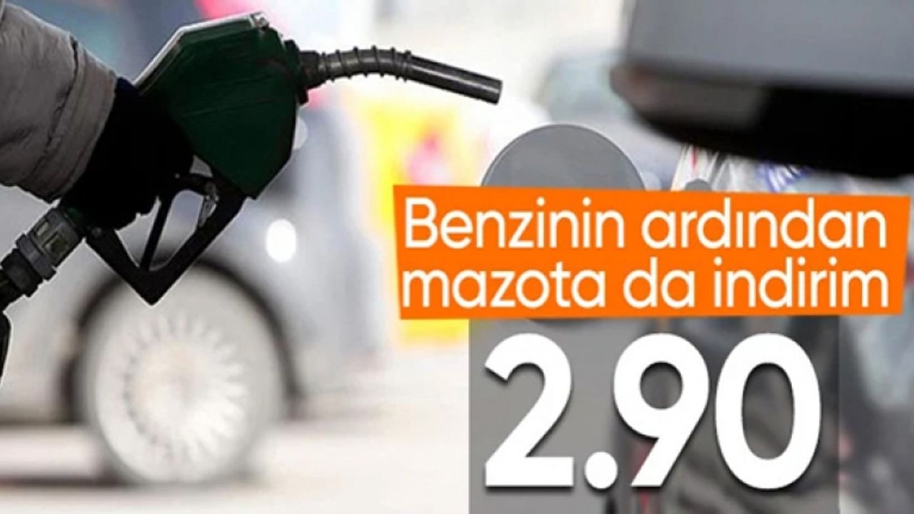 Araç sahiplerine müjde: Motorine indirim geldi