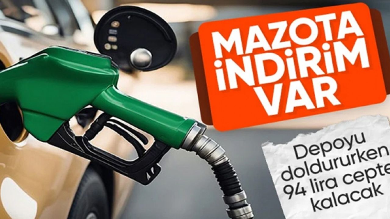 Araç sürücülerine müjde: Motorine indirim geliyor!