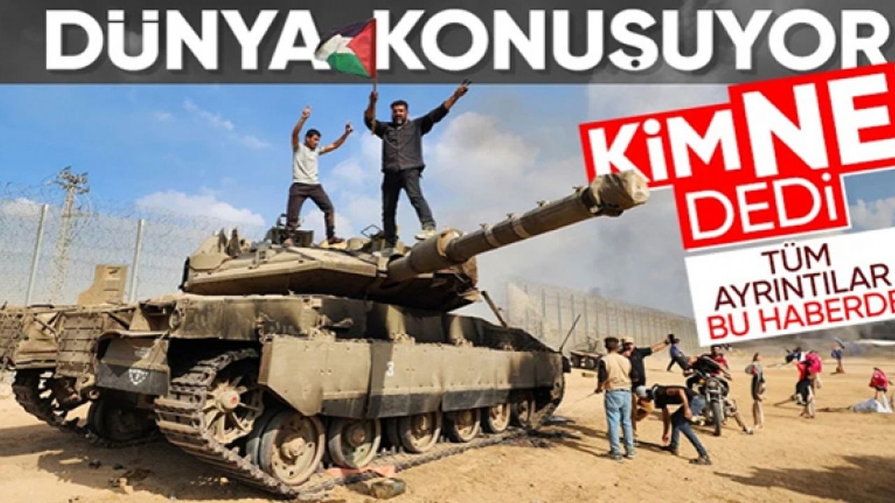 İsrail-Gazze hattında gerilim! Türkiye başta olmak üzere dünyadan olaylara ilişkin açıklamalar...