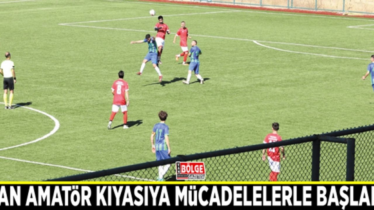 Van Amatör kıyasıya mücadelelerle başladı
