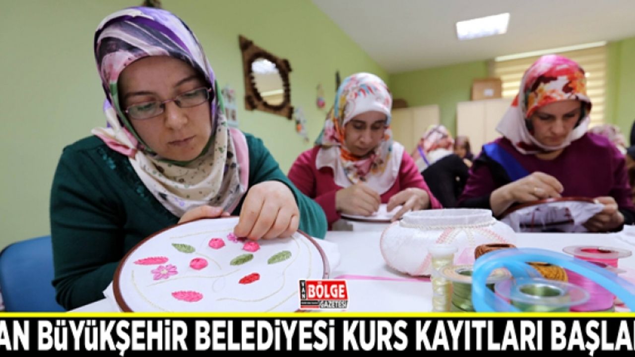 Van Büyükşehir Belediyesi kurs kayıtları başladı