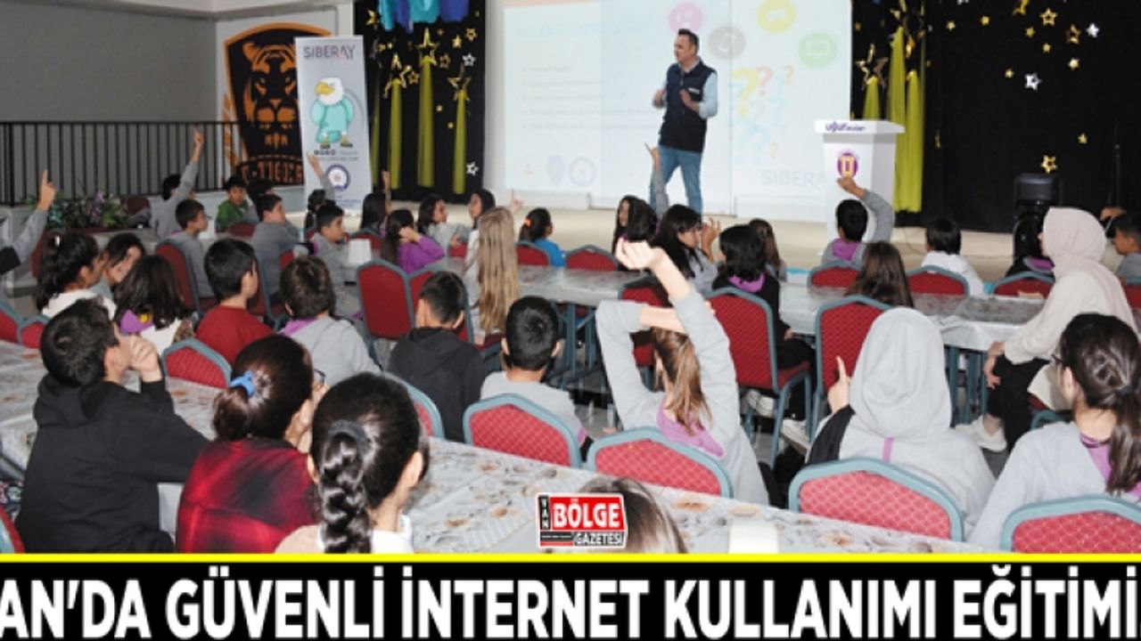 Van'da güvenli internet kullanımı eğitimi…
