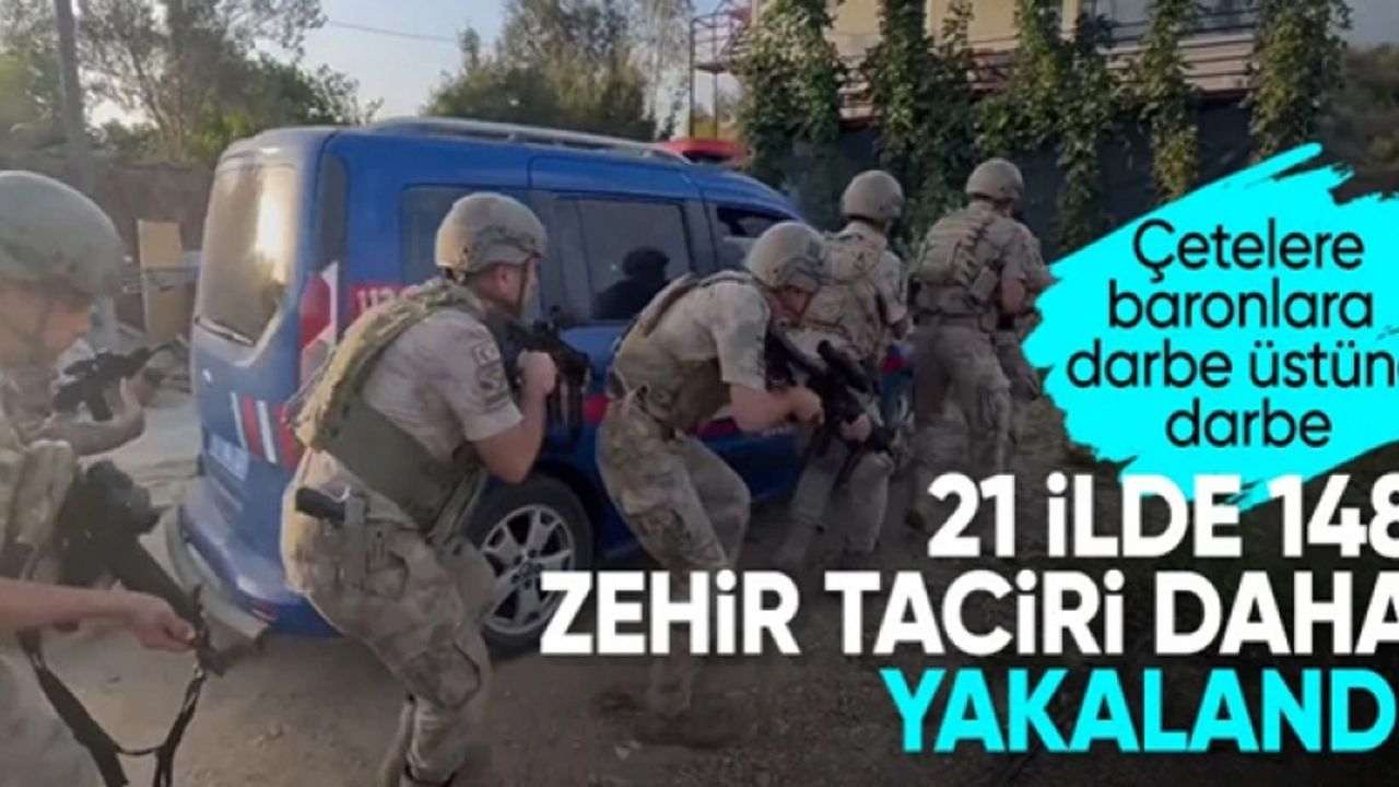 Van'ın da aralarında bulunduğu 21 ilde narkotik operasyon