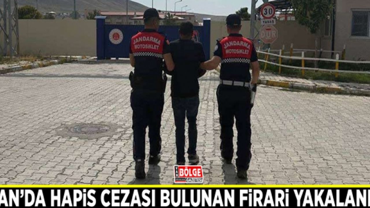 Van’da 10 yıl hapis cezası bulunan firari yakalandı