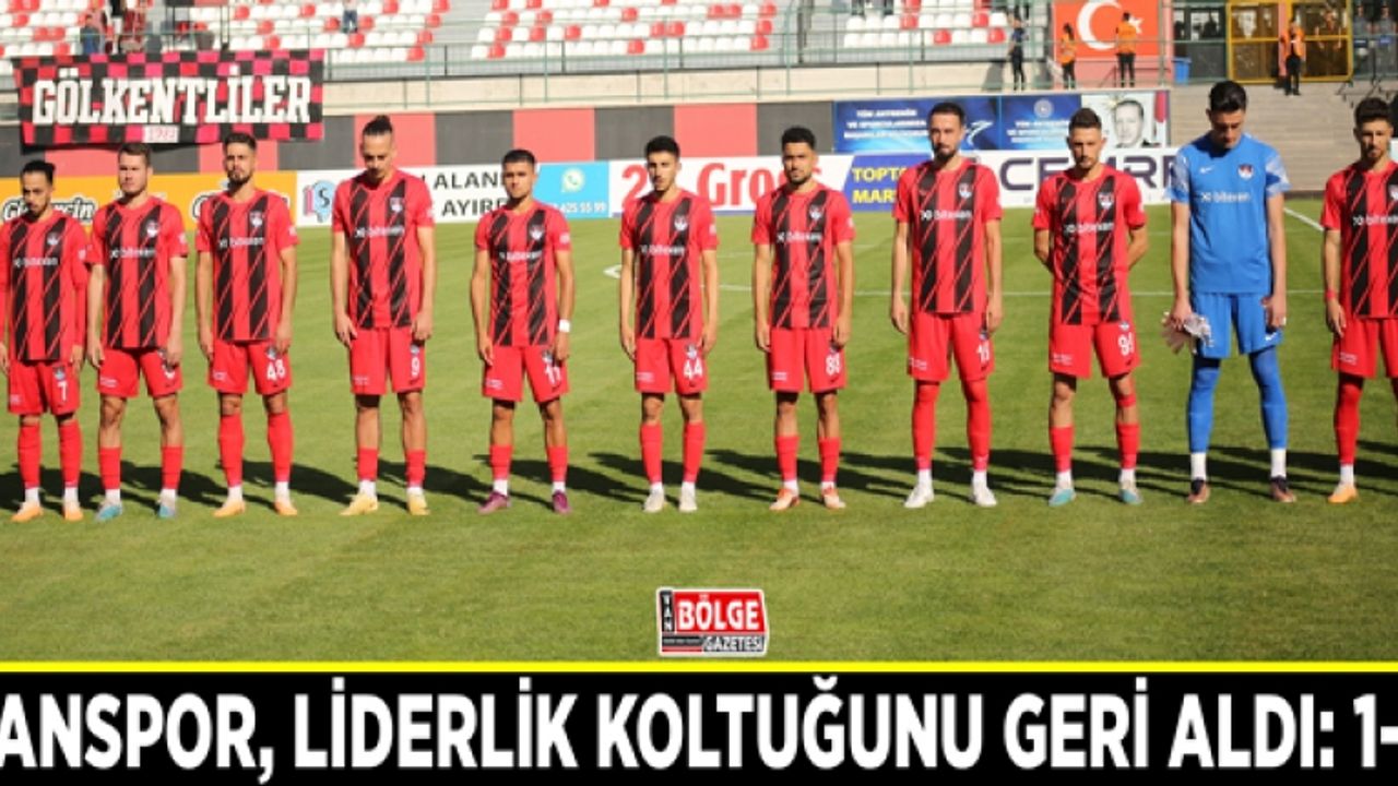Vanspor, liderlik koltuğunu geri aldı: 1-0