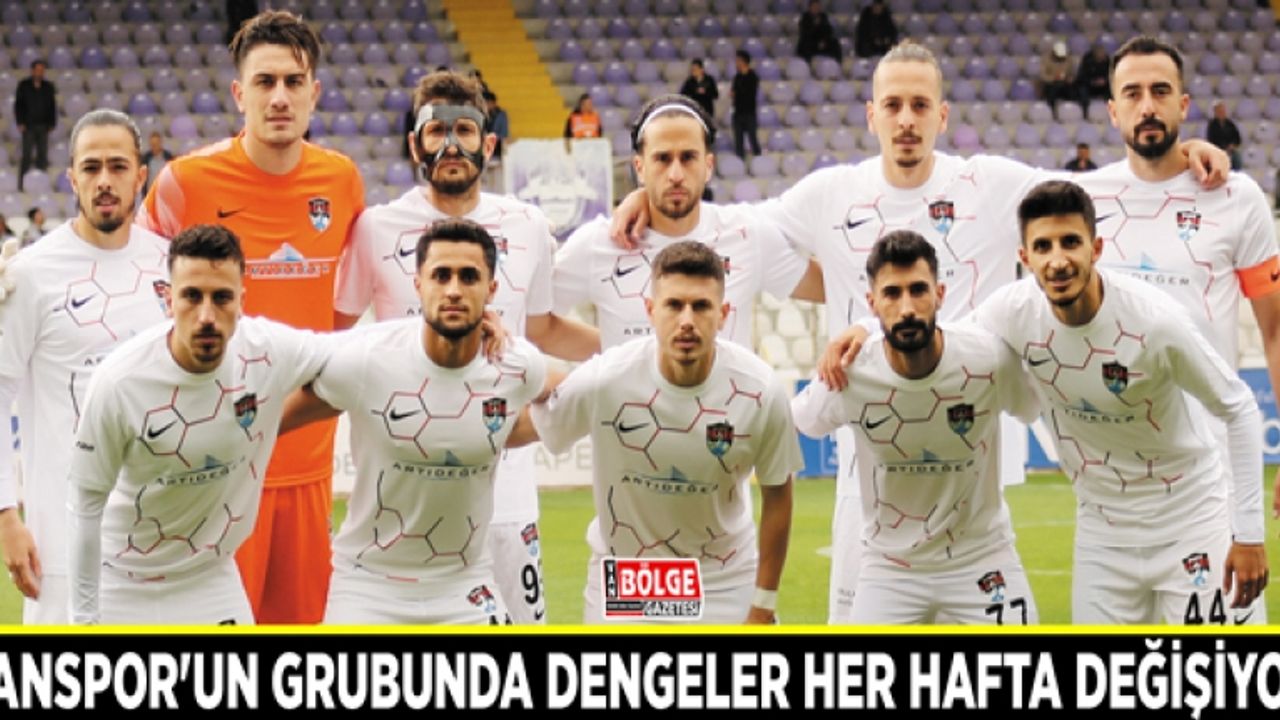 Vanspor'un grubunda dengeler her hafta değişiyor