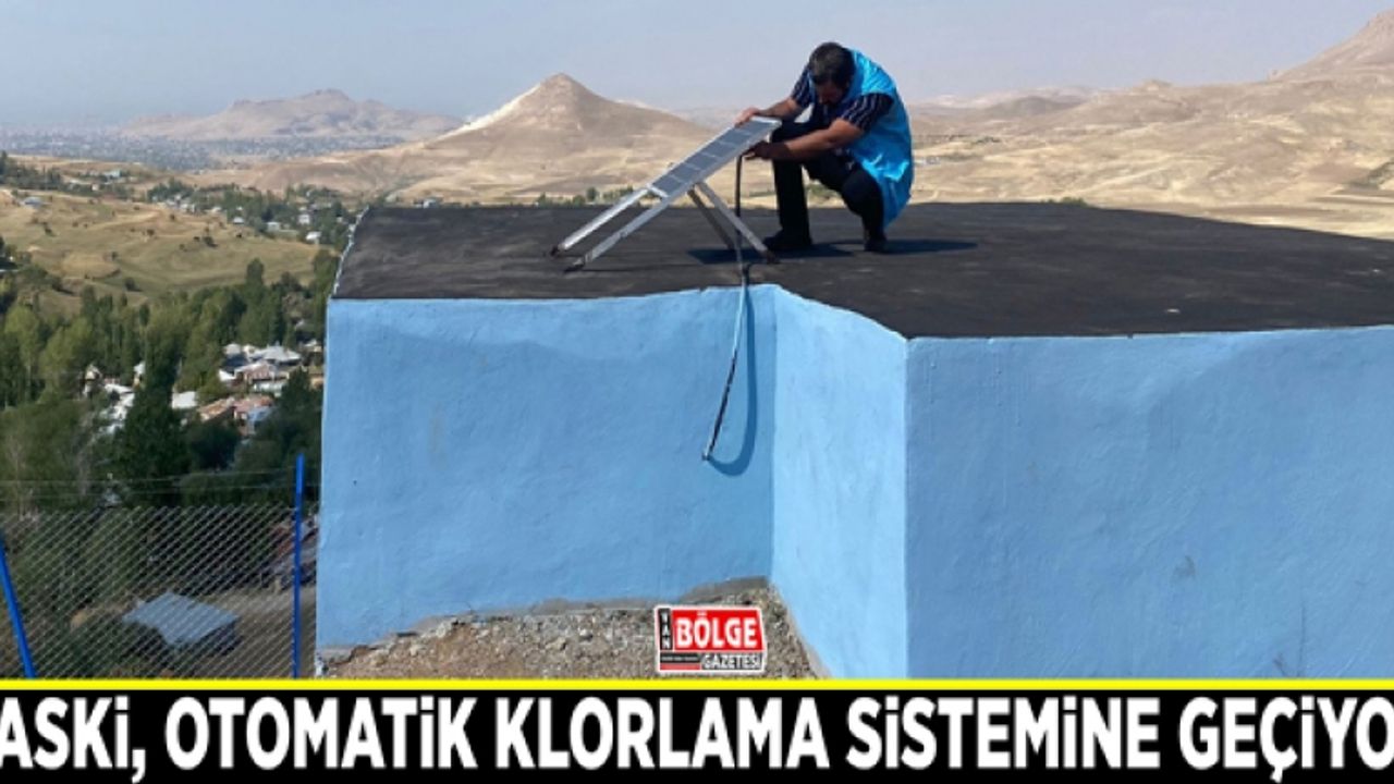VASKİ, otomatik klorlama sistemine geçiyor
