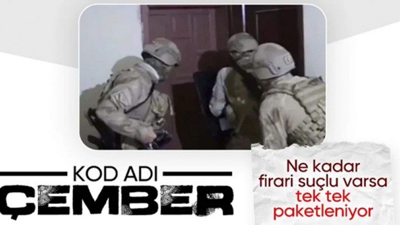 81 ilde 'Çember-6' Operasyonu: 2 bin 136 firari yakalandı
