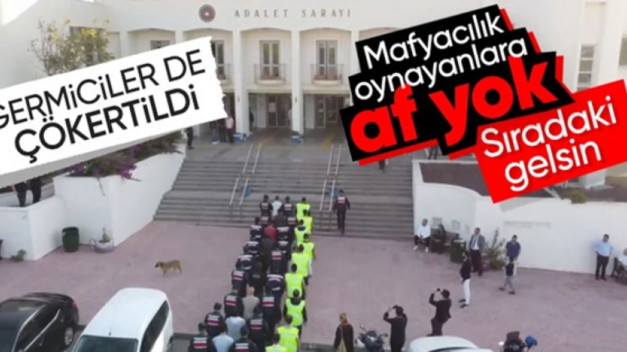 Ali Yerlikaya açıkladı! Germiciler suç örgütü çökertildi