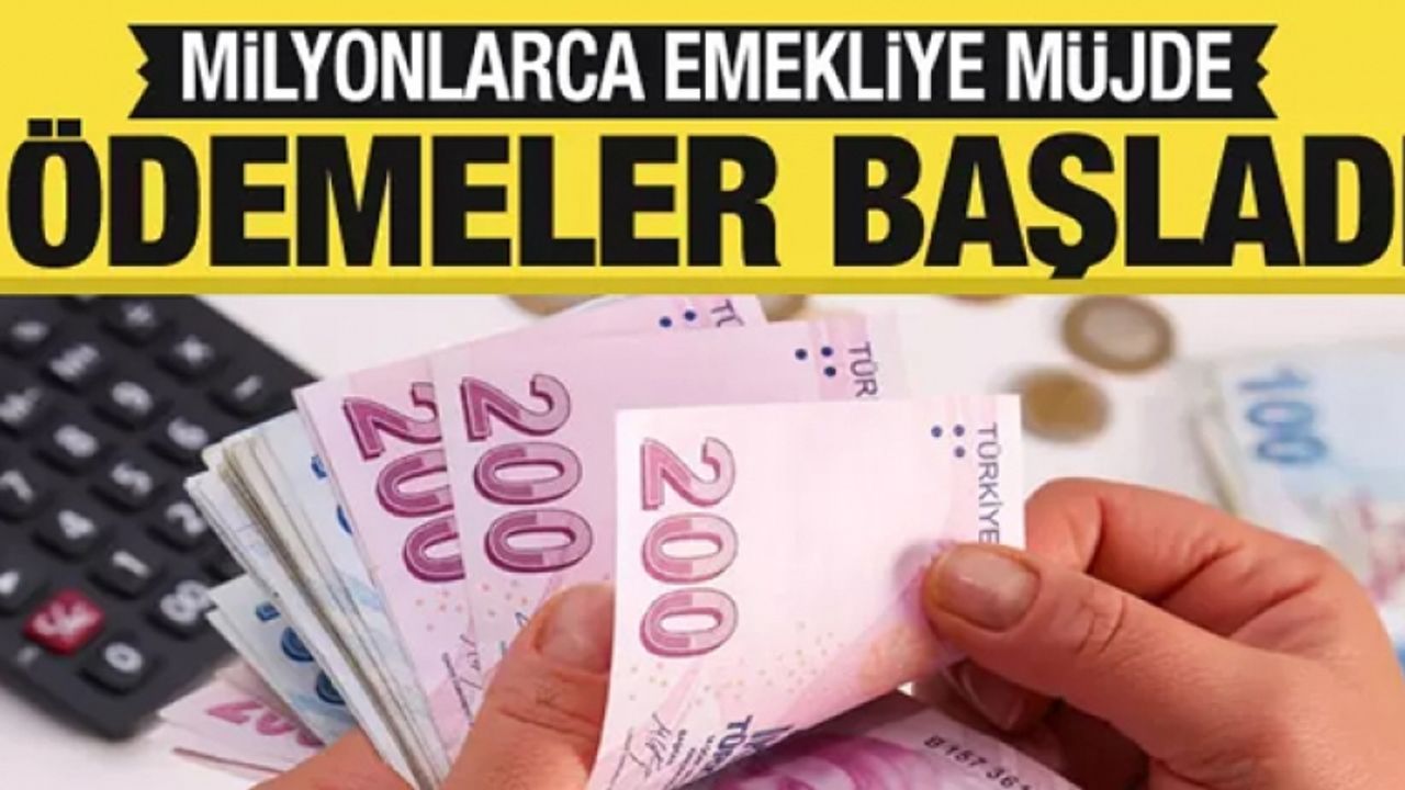 Çalışmayan emekliye 5 bin lira ödeme
