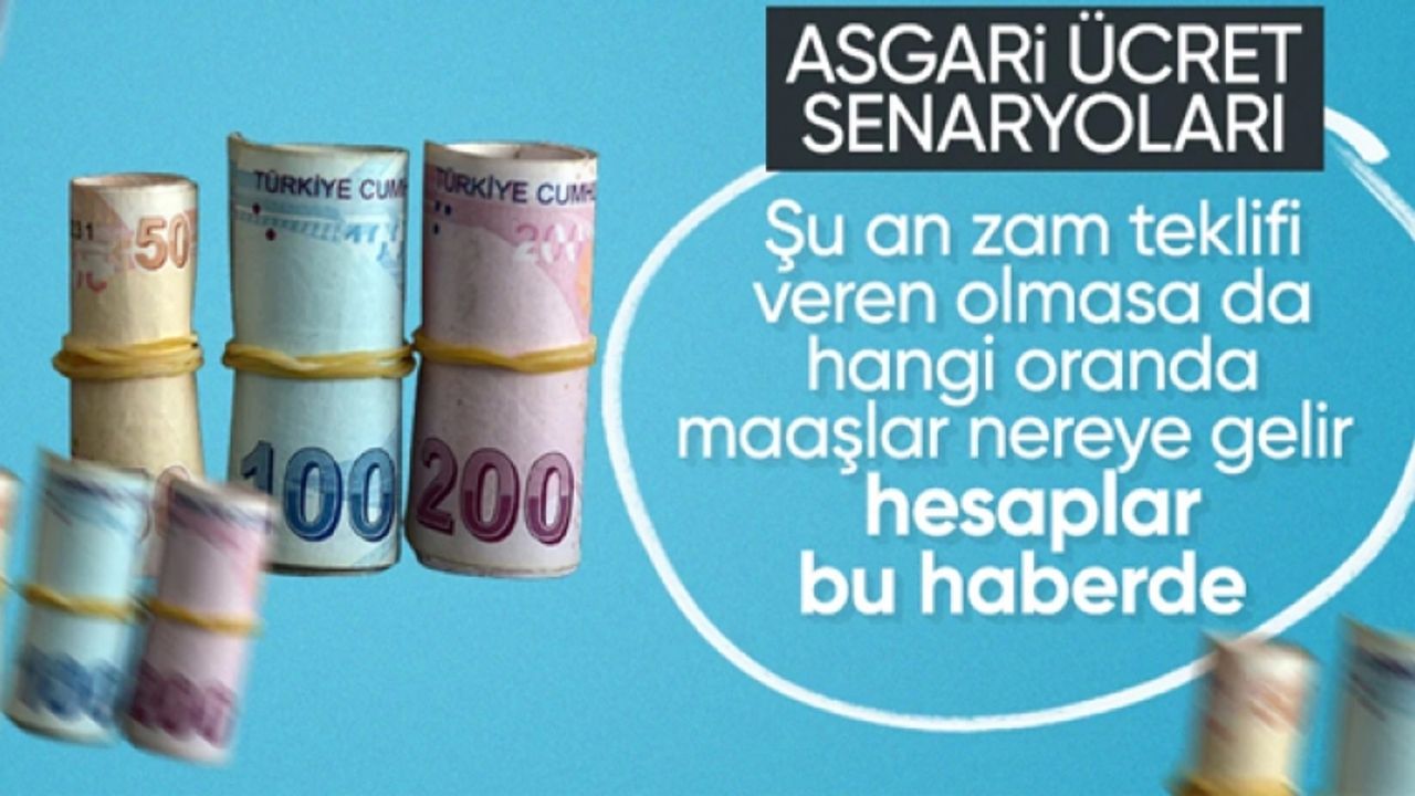 Gözler asgari ücret zammında! Peki ücret ne kadar olur?