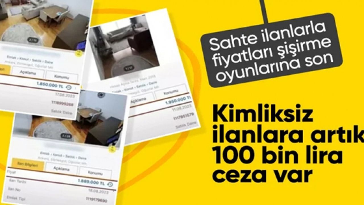 İlan sitelerinde kimlik doğrulama dönemi bugün başlıyor