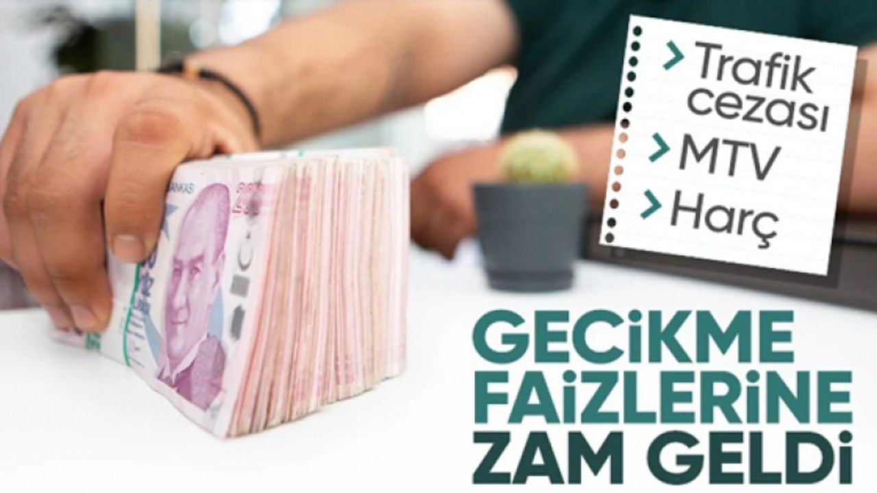 Kamu alacakları için yeni düzenleme! Aylık gecikme faizine zam