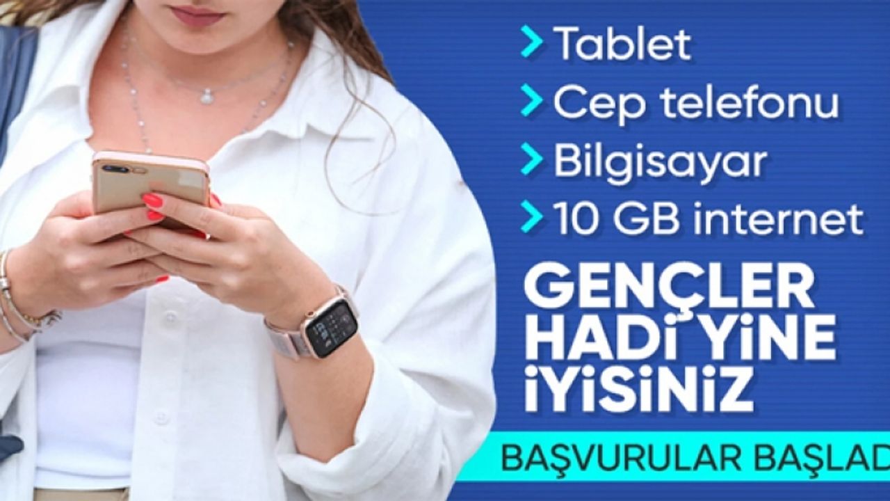 Öğrencilere teknolojik cihaz ve internet desteği başvurusu başladı