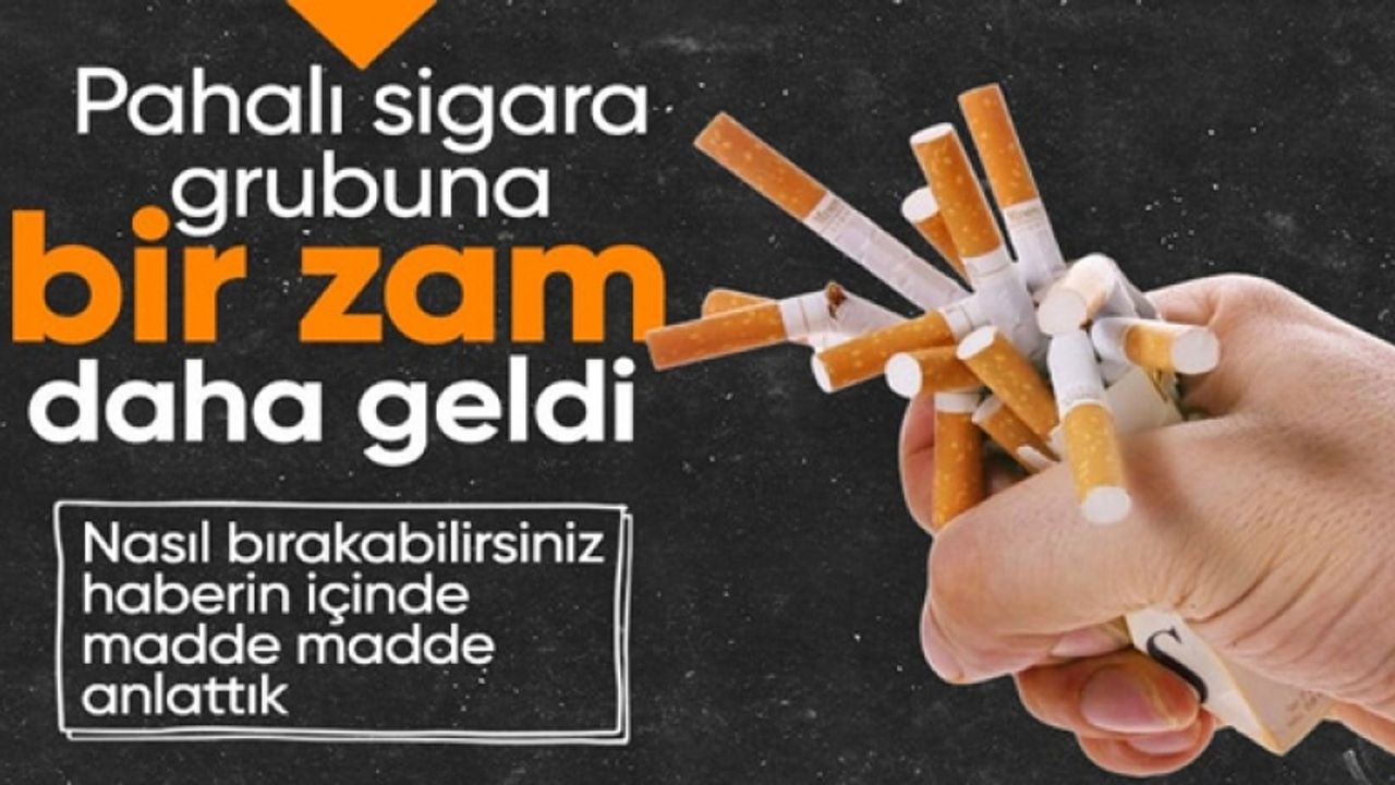 Sigaraya 5 TL'lik zam geldi