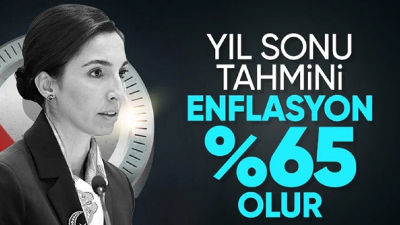 TCMB’nin 2023 yıl sonu enflasyon tahmini: Yüzde 65