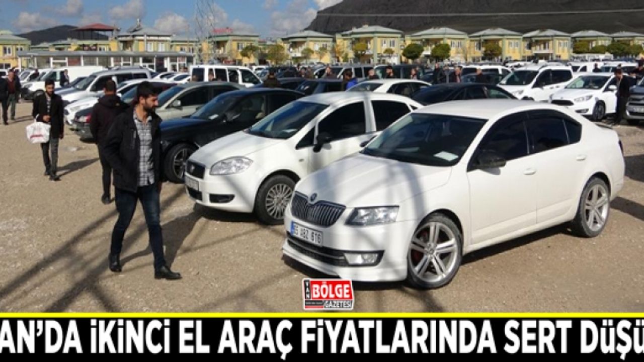 Van’da ikinci el araç fiyatlarında sert düşüş