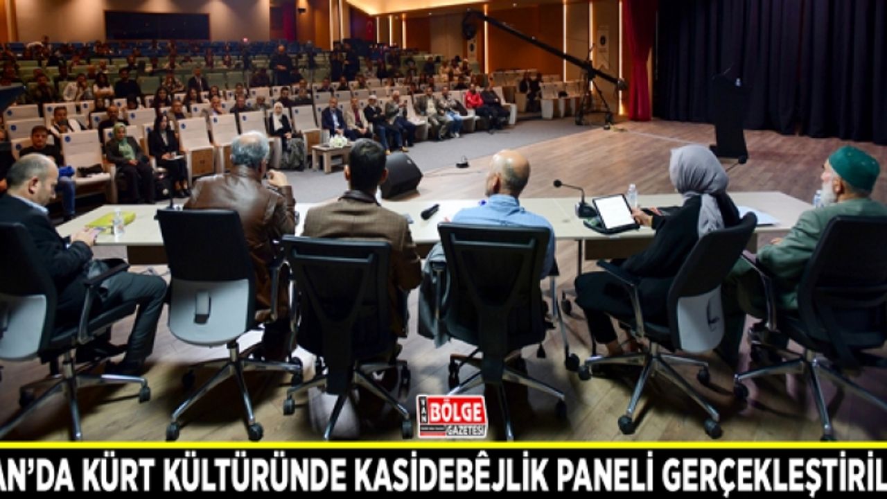 Van’da Kürt Kültüründe Kasidebêjlik Paneli gerçekleştirildi