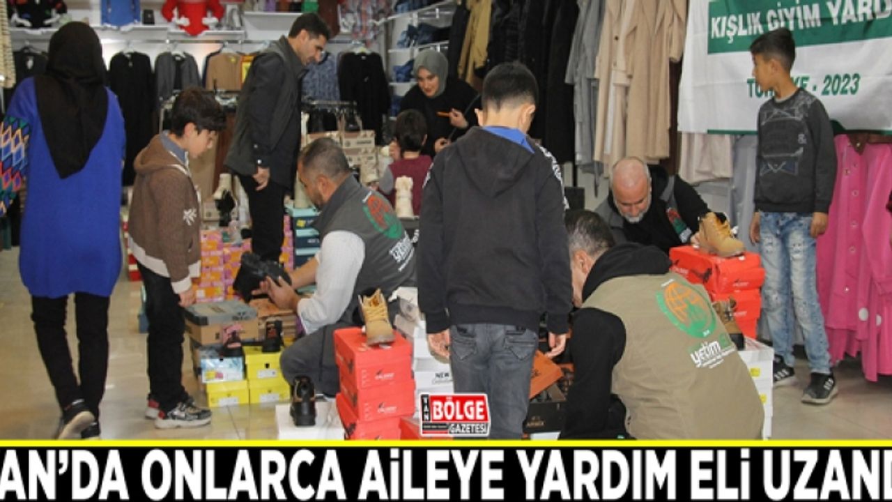 Van’da onlarca aileye yardım eli uzandı