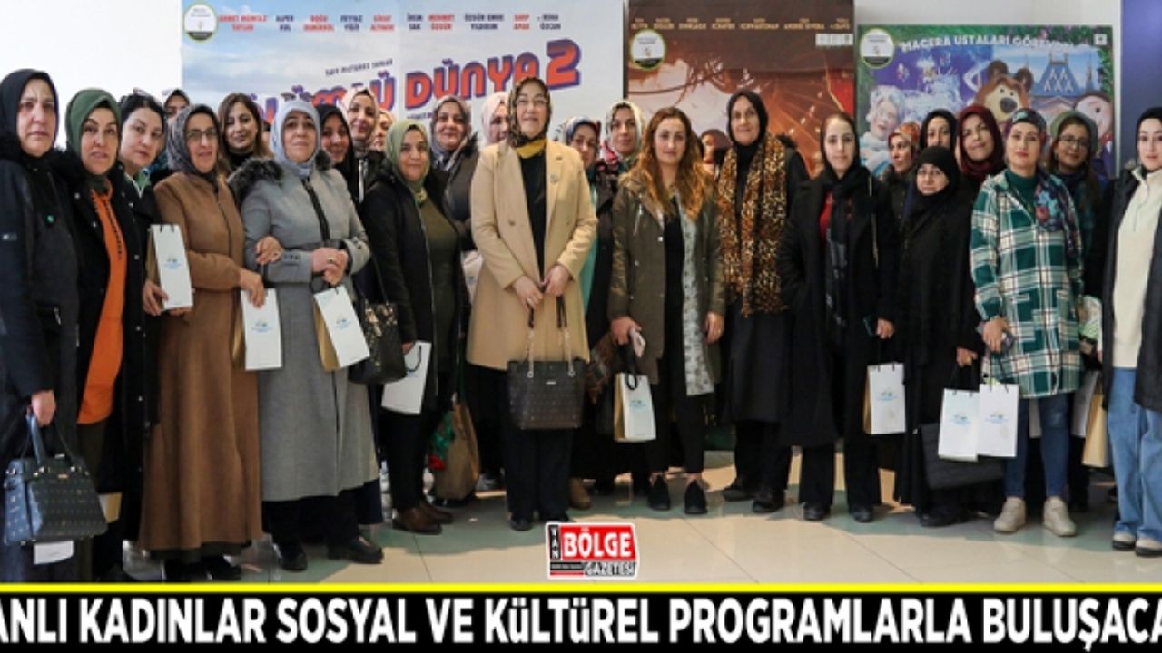 Vanlı kadınlar sosyal ve kültürel programlarla buluşacak