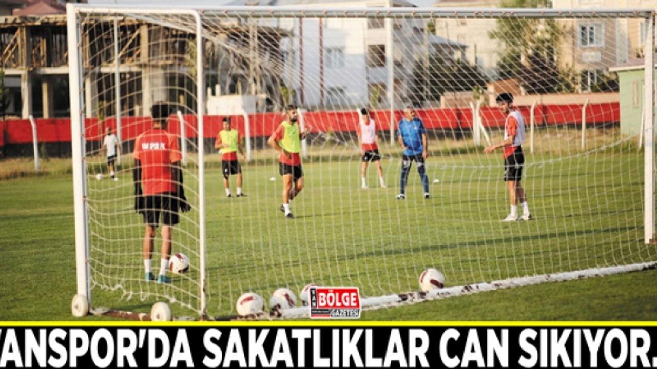 Vanspor'da sakatlıklar can sıkıyor…