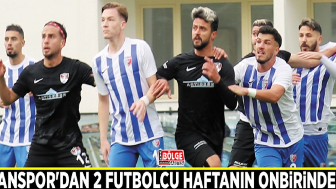 Vanspor'dan 2 futbolcu haftanın onbirinde...