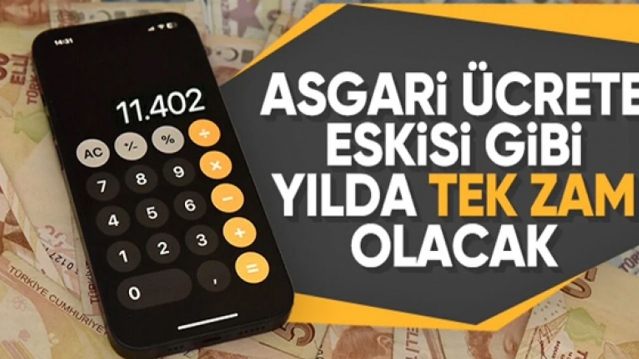 Vedat Işıkhan açıkladı: Asgari ücrette tek zam olacakmış gibi çalışıyoruz