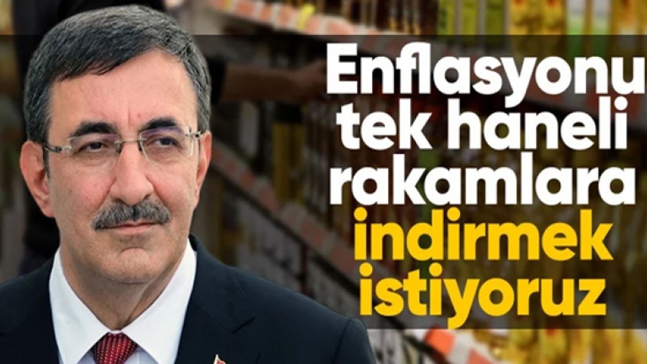 Yılmaz'dan enflasyon açıklaması: Tek haneli rakamlara indirmek istiyoruz