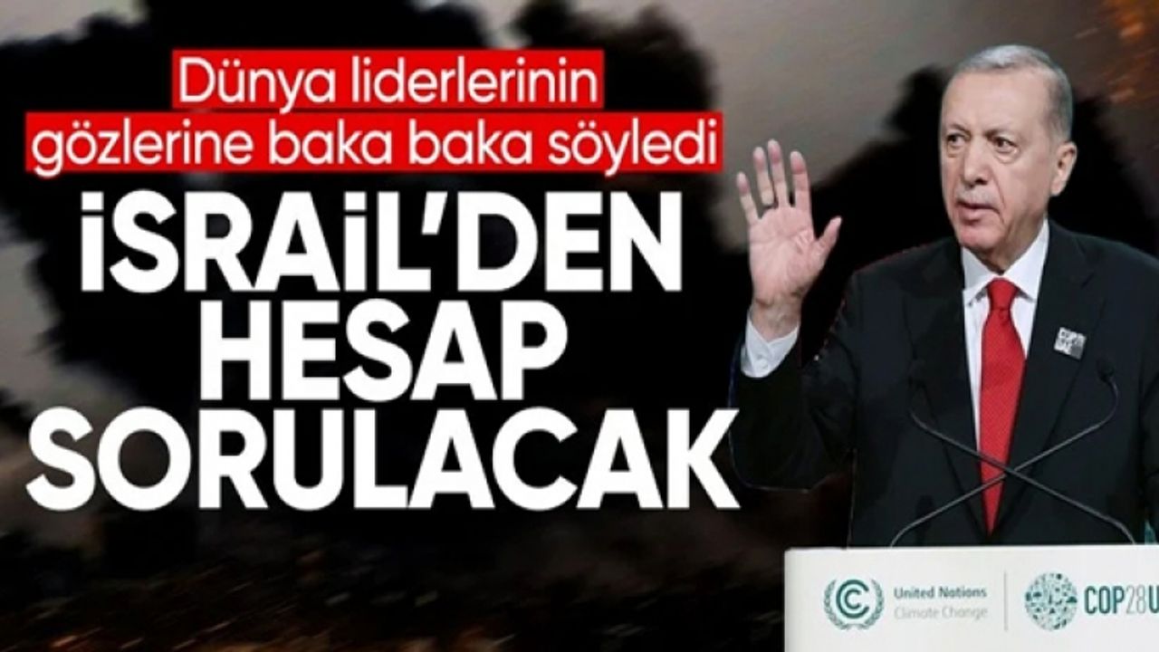 Cumhurbaşkanı Erdoğan: Gazze'de yaşananlar insanlık suçudur