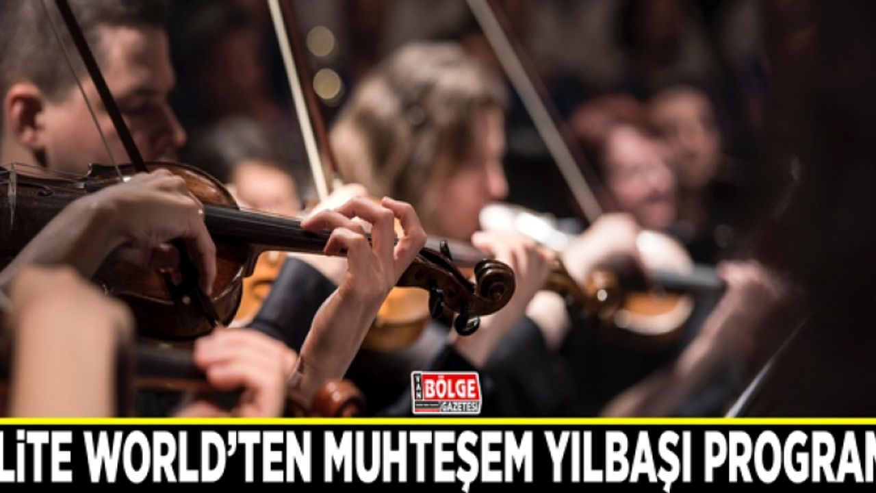Elite World Van Hotel’den muhteşem yılbaşı programı