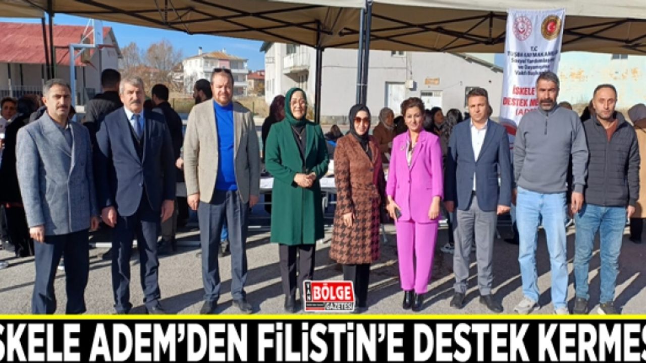 İskele ADEM’den Filistin’e destek kermesi