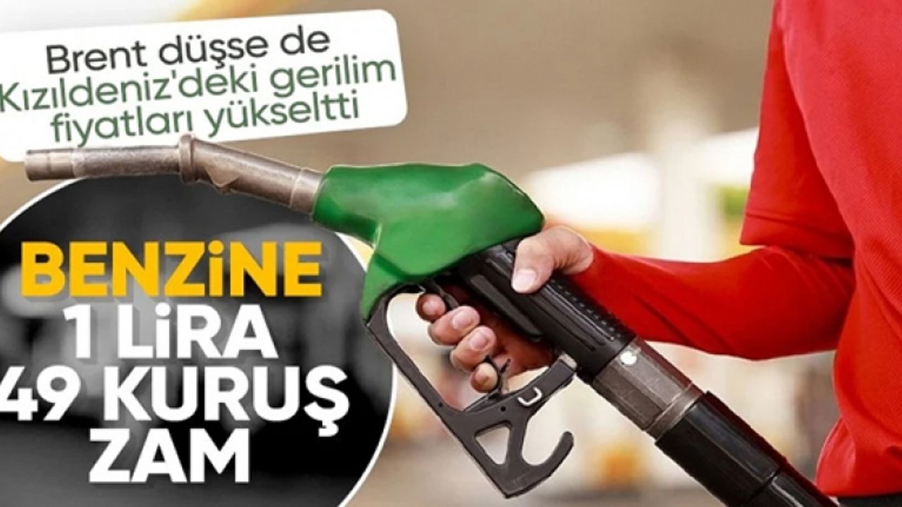 Tabela değişiyor! Benzine zam geliyor: Çarşamba gününden itibaren...