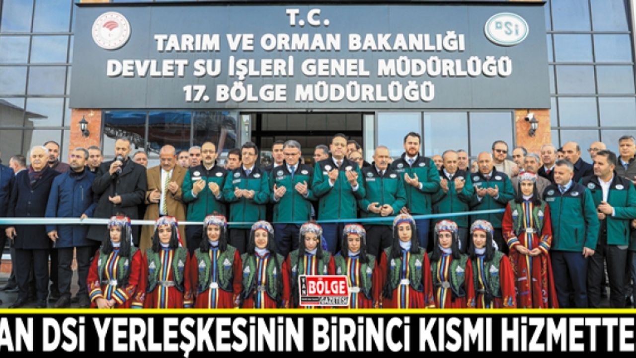 Van DSi yerleşkesinin birinci kısmı hizmette…