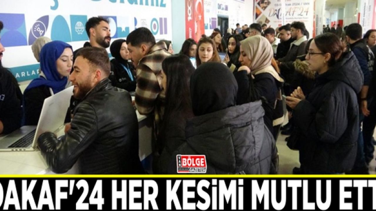 DAKAF'24 her kesimi mutlu etti