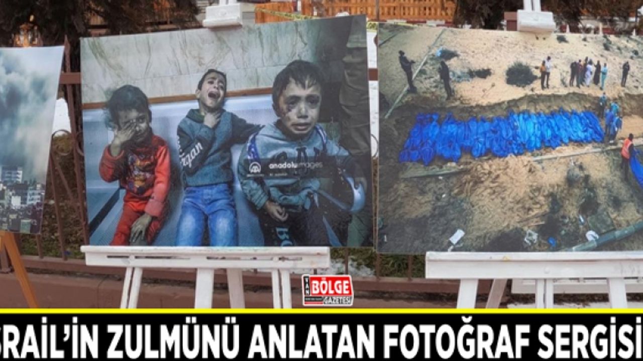 Erciş’te İsrail’in zulmünü anlatan fotoğraf sergisi açıldı