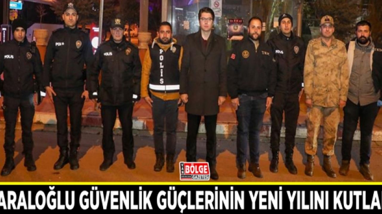Karaloğlu güvenlik güçlerinin yeni yılını kutladı