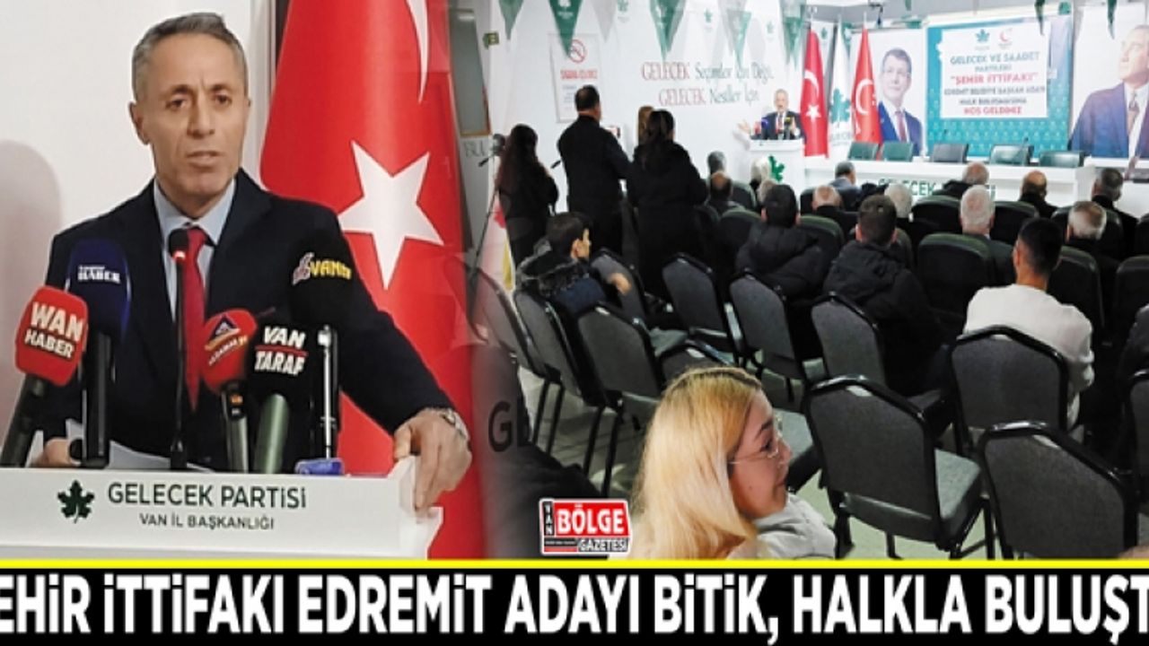 Şehir İttifakı Edremit Adayı Bitik, halkla buluştu