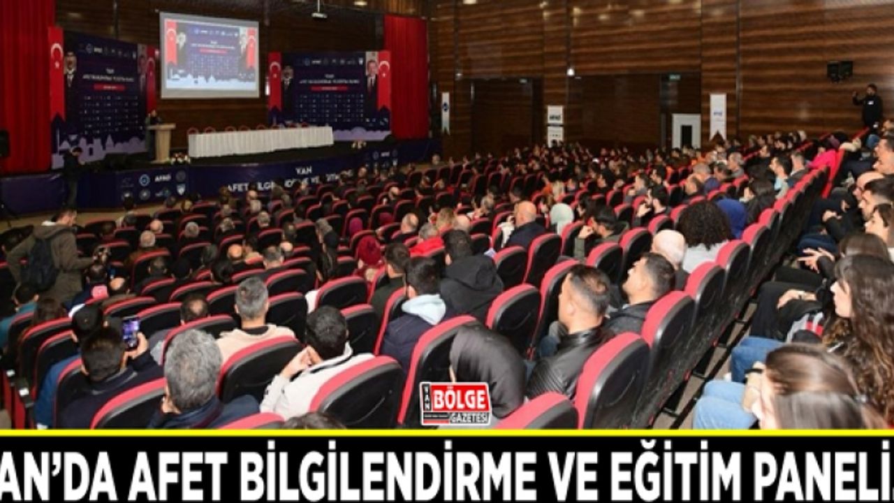 ​Van’da Afet Bilgilendirme ve Eğitim Paneli…