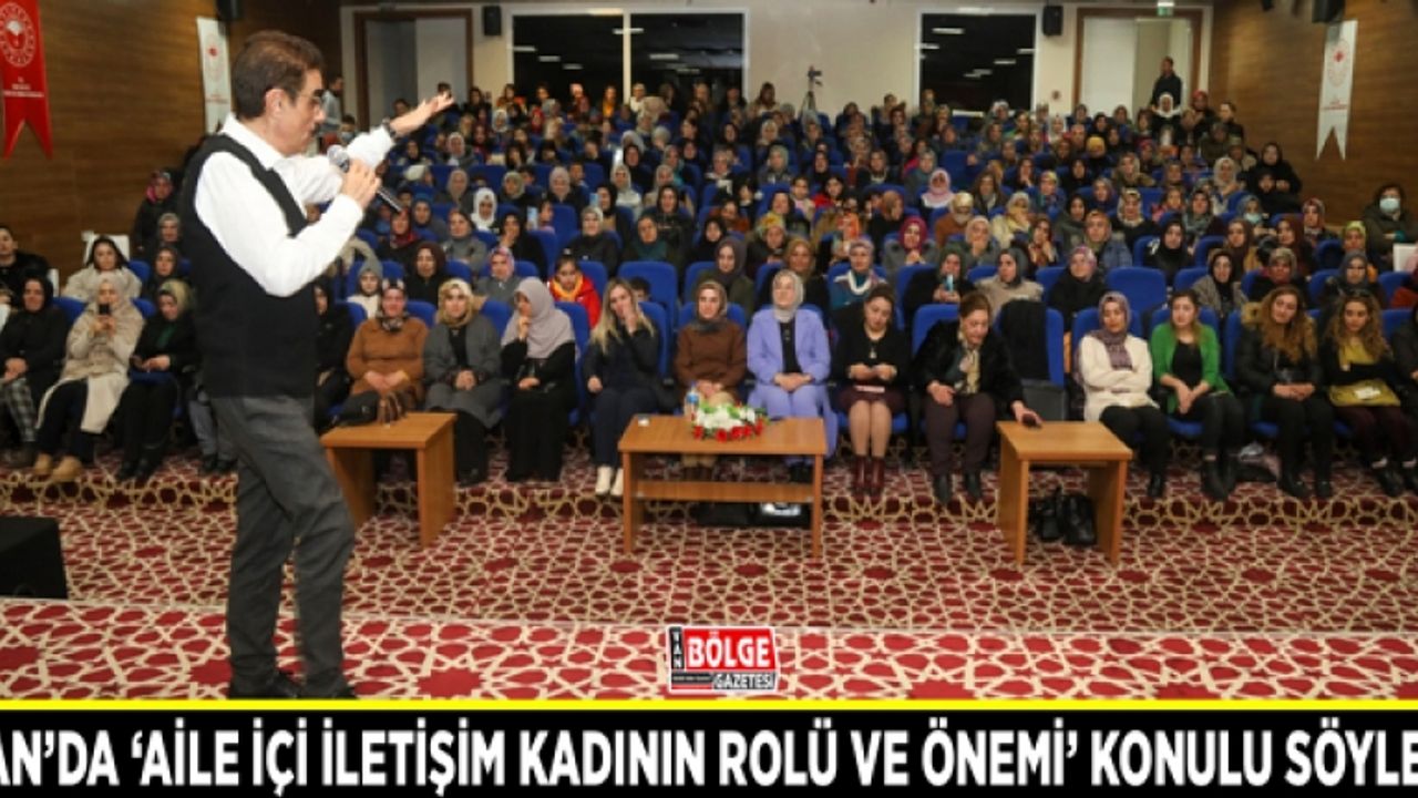 Van’da ‘Aile İçi İletişim Kadının Rolü ve Önemi’ konulu söyleşi