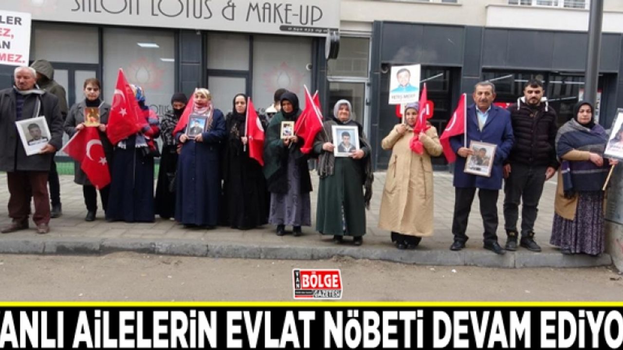 Vanlı ailelerin evlat nöbeti devam ediyor