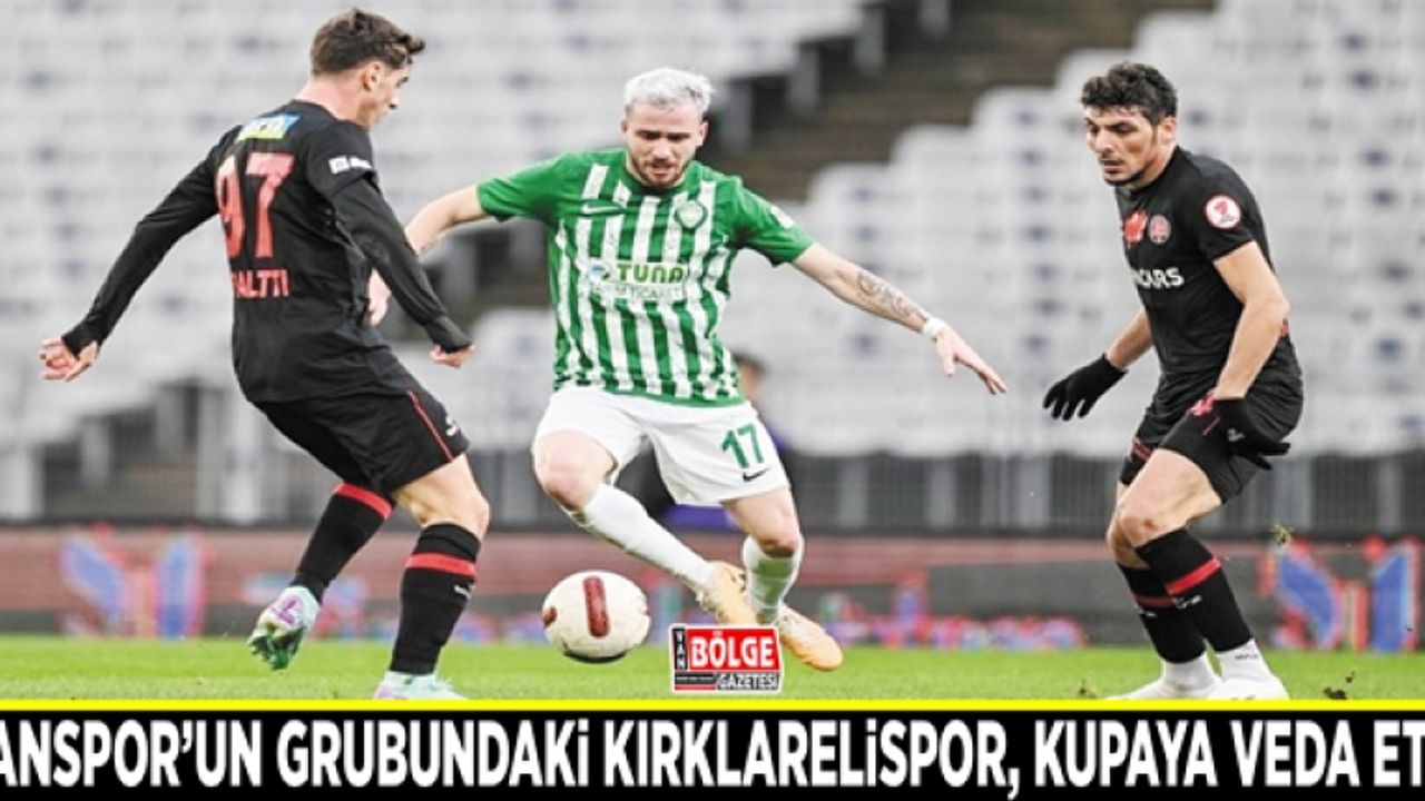 Vanspor’un grubundaki Kırklarelispor, kupaya veda etti