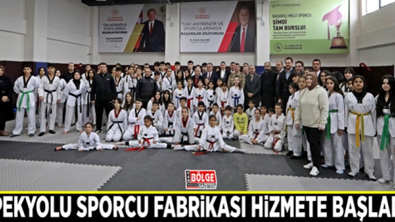 İpekyolu Sporcu Fabrikası hizmete başladı