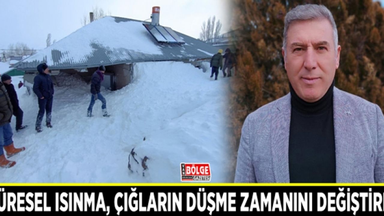 Küresel ısınma, çığların düşme zamanını değiştirdi